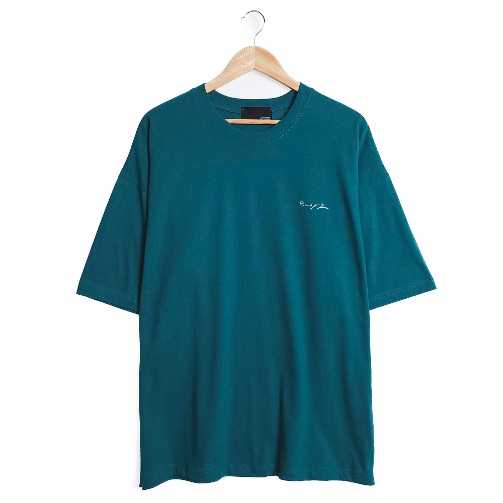 반팔 티셔츠 딥블루 색상 이미지-S1L22
